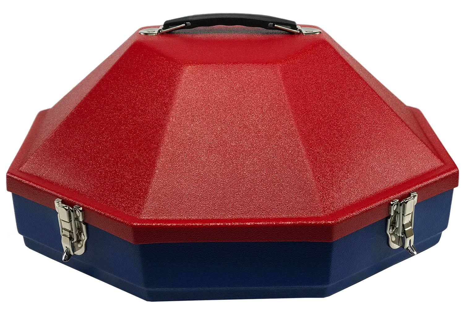 Hammer Plastic Western Hat Can Red
