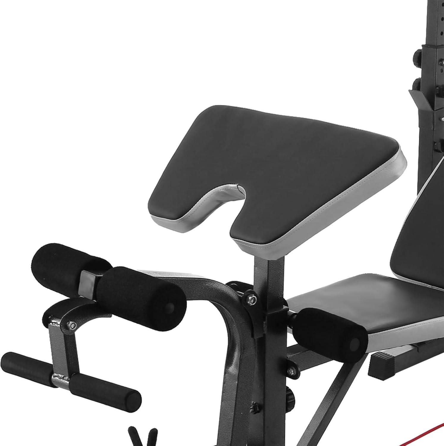 Happybuy Weight Bench 660LBS Weight Lifting Bench Weight Bench Adjustable Exercise Bench for Indoor Use Weight Bench Set with Leg Developer Workout