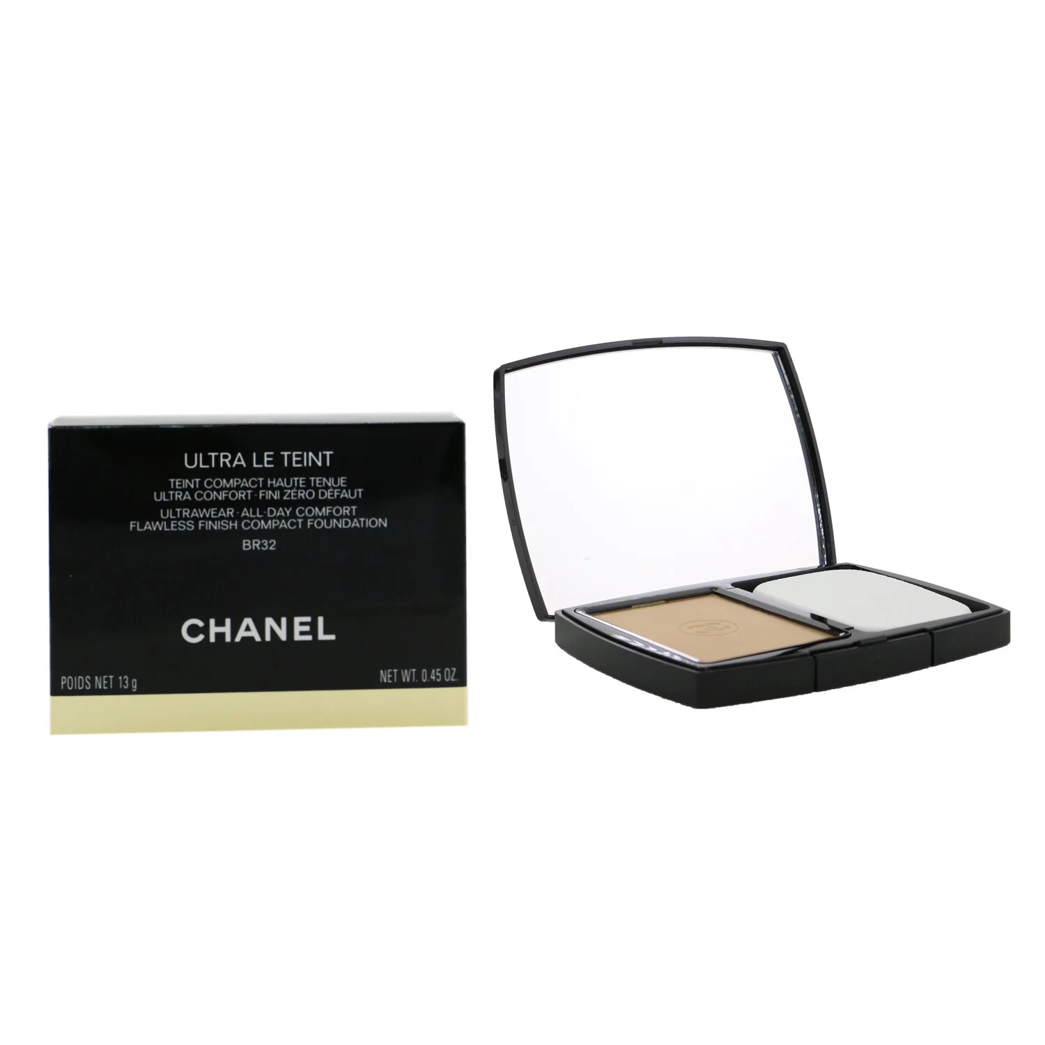 Chanel Ultra Le Teint Ultrawear All Day Comfort Flawless Finish Compact Foundation - # B40 13g/0.45oz