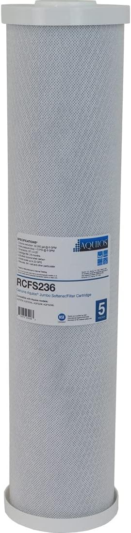 Aquios&reg; OEM RCFS236 Jumbo Water Softener/Filtration Replacement Cartridge