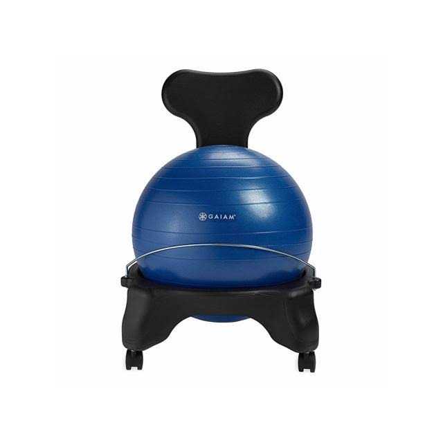 Gaiam Classic Balance Ball Chair Exercise - Sports Supplies Online Store