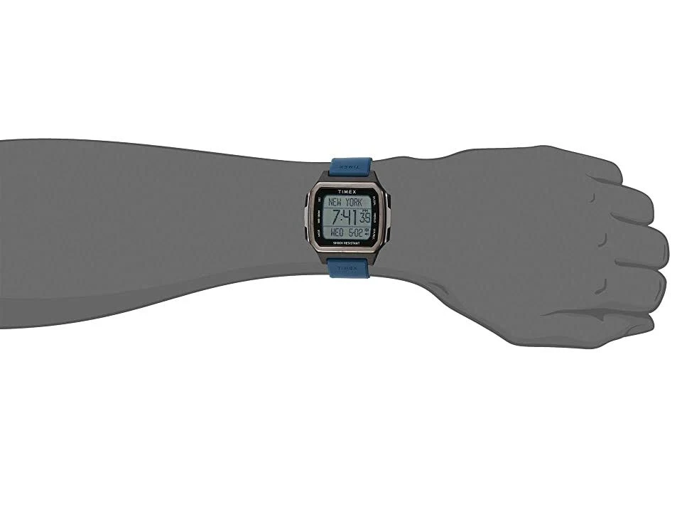 Timex TW5M28800JV Command Urban 47mm - Black Case w/Blue Strap