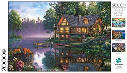 Buffalo Games - Kim Norlien - Cabin Fever - 2000 Piece Jigsaw Puzzle