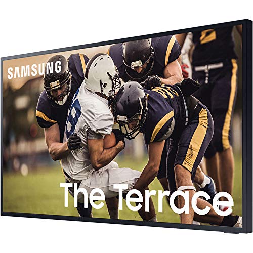 Samsung LST7TA The Terrace QLED 4K UHD HDR Smart TV Bundle with The Terrace TV Wall Mount and Premium 2 YR CPS Enhanced Protection Pack