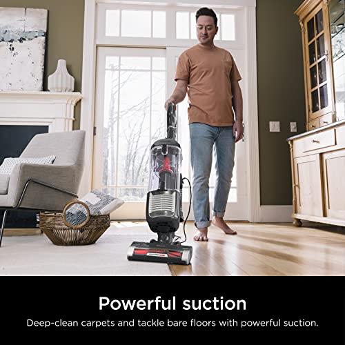 Shark NV752 Rotator Powered Lift-Away TruePet Upright Vacuum with HEPA Filter, Large Dust Cup Capacity, LED Headlights, Upholstery Tool