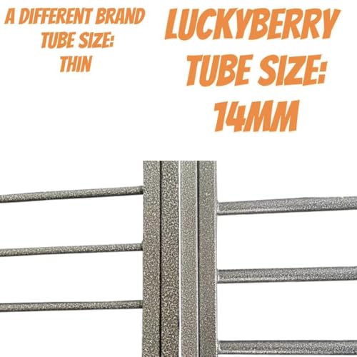 Heavy Duty Extra Large Dog Crate with Wheels - Indestructible 38/42/46 Inch Chew-Proof, Escape-Proof Kennel for High-Anxiety and Extra Large Dogs