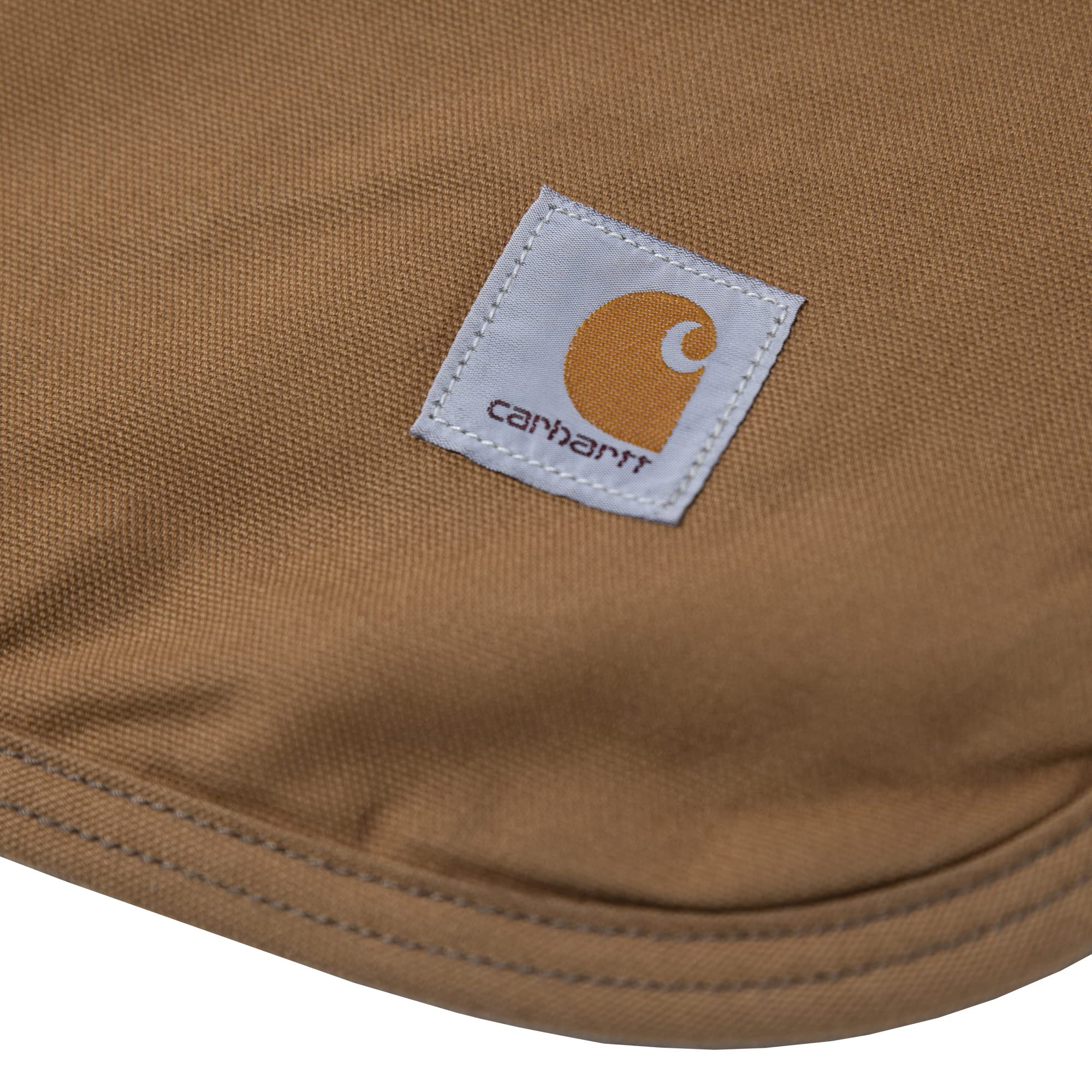 Carhartt Firm Duck Sherpa-Lined Throw Blanket, Reversible Pet Blanket