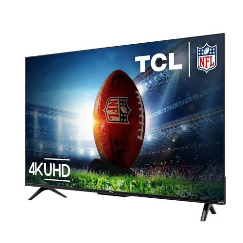 TCL 43S451 43" Class 4 Series 4K UHD HDR LED Smart Roku TV Works with Siri, Alexa, and Hey Google (Renewed)