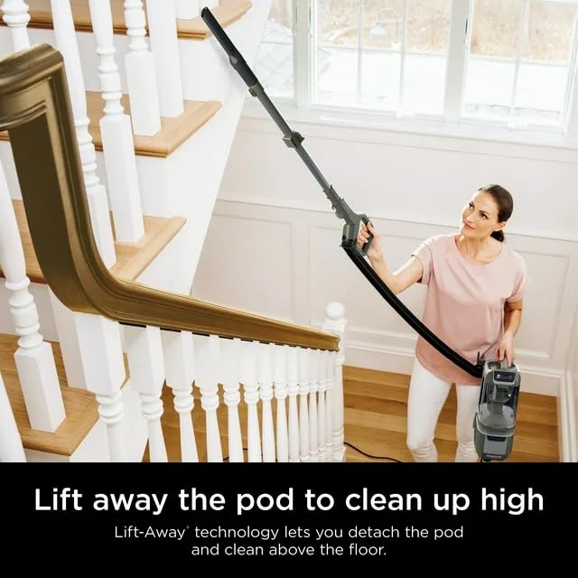 Shark LA702 Rotator Pet Lift-Away ADV Upright Vacuum (Sage) - Smart Home Appliances