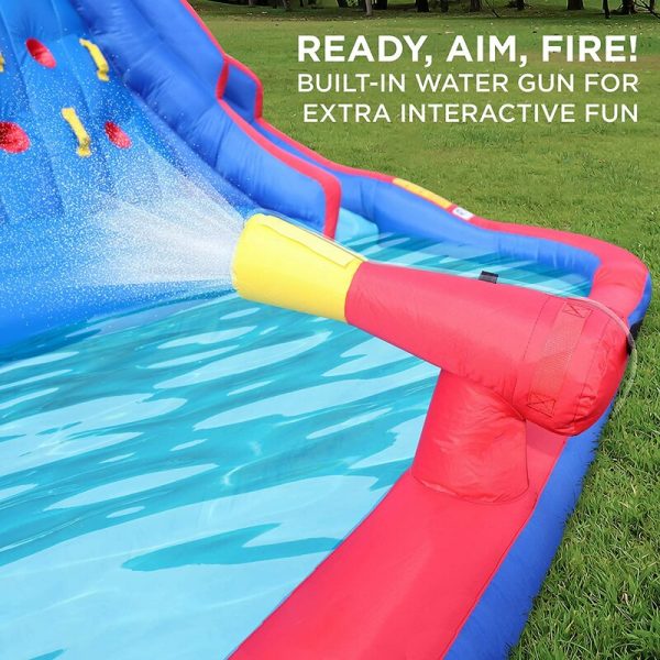 13&prime; X 13&prime; Inflatable Water Slide With Air Blower
