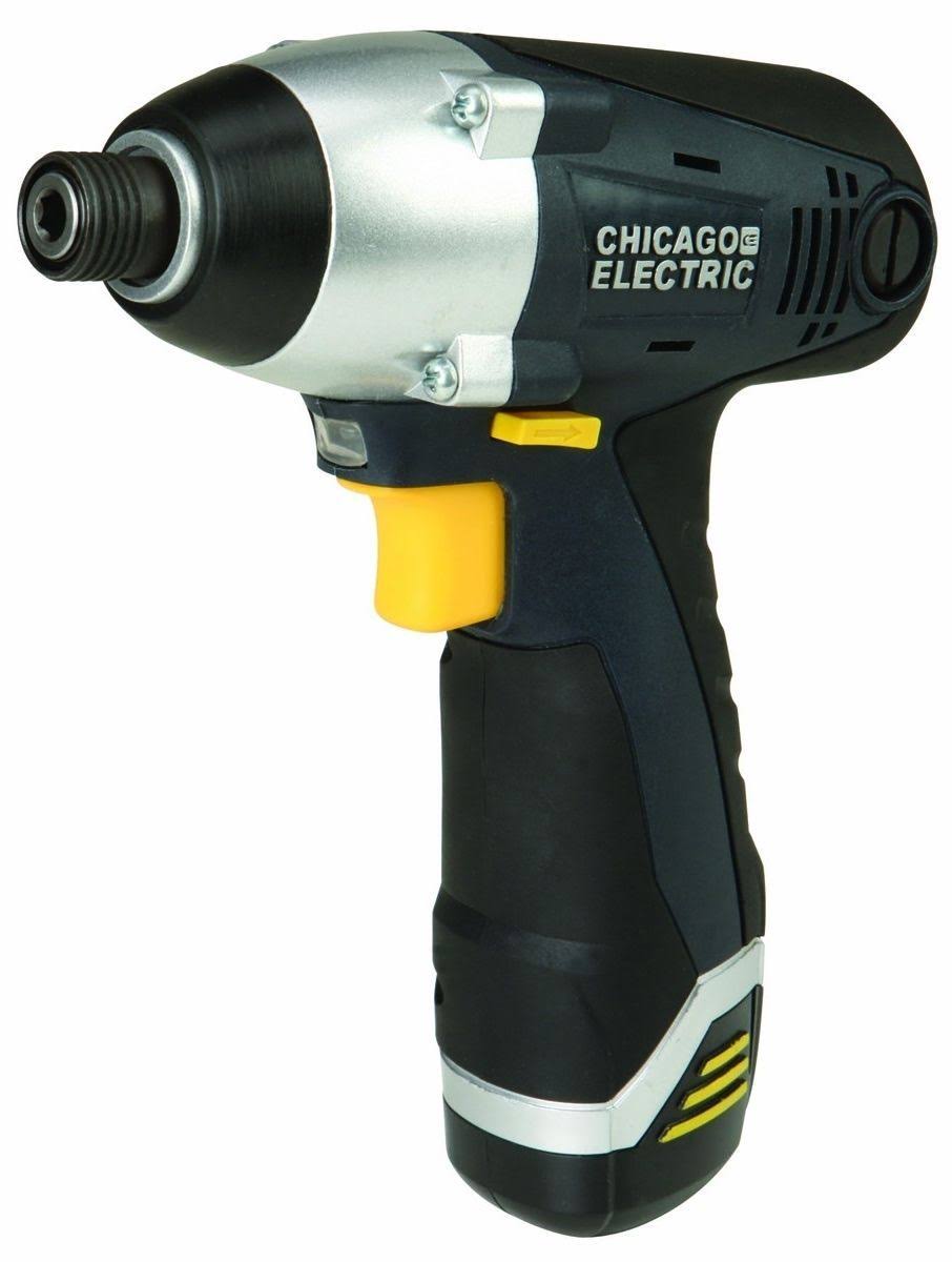 Chicago Electric 12V Lithium-Ion Cordless Hex Impact Driver - Avayadevconnect