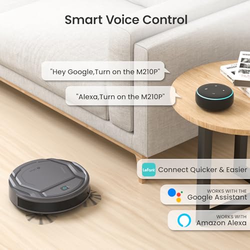 Lefant M3 Robot Vacuum, Robot Vacuum and Mop, 12000Pa Suction, Anti-Tangle Brushes, Dual Spinning Mop, Auto Mop Washing, Drying, Self-Emptying