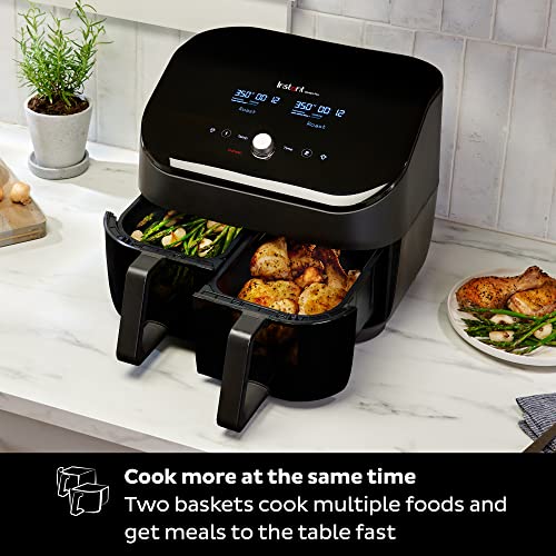 Instant Stainless Steel Vortex Plus Double Basket air fryer