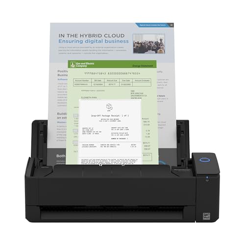 ScanSnap iX1300 Compact Wireless or USB Double-Sided Color Document