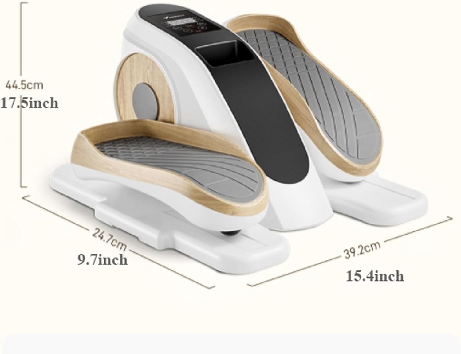 Pedal Exerciser for Seniors, Home Under Desk Elliptical, Electric Step Machine, Foot Pedal Exerciser