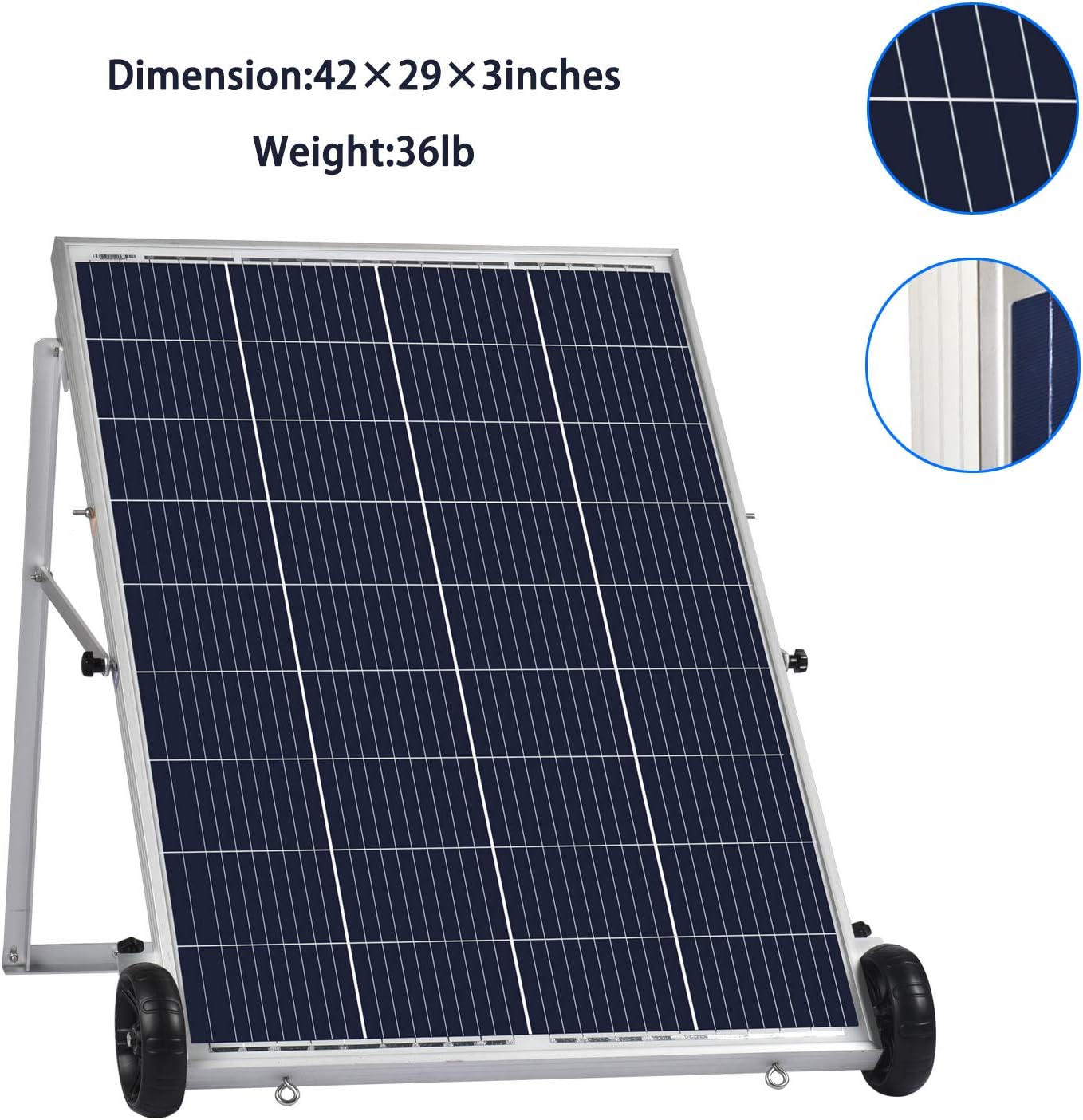 Nature's Generator Gold System 1800W Solar & Wind Powered Pure Sine Wave Off-Grid Generator + 100W Solar Panel, w/Infinite Expandability