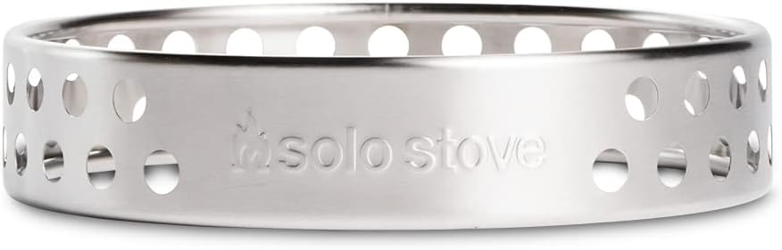 Solo Stove Ranger with Stand Portable Outdoor Fire Pit Stainless Steel Firepot for Wood Burning and Low Smoke Great Fire Pits for Outside | 15x12.5