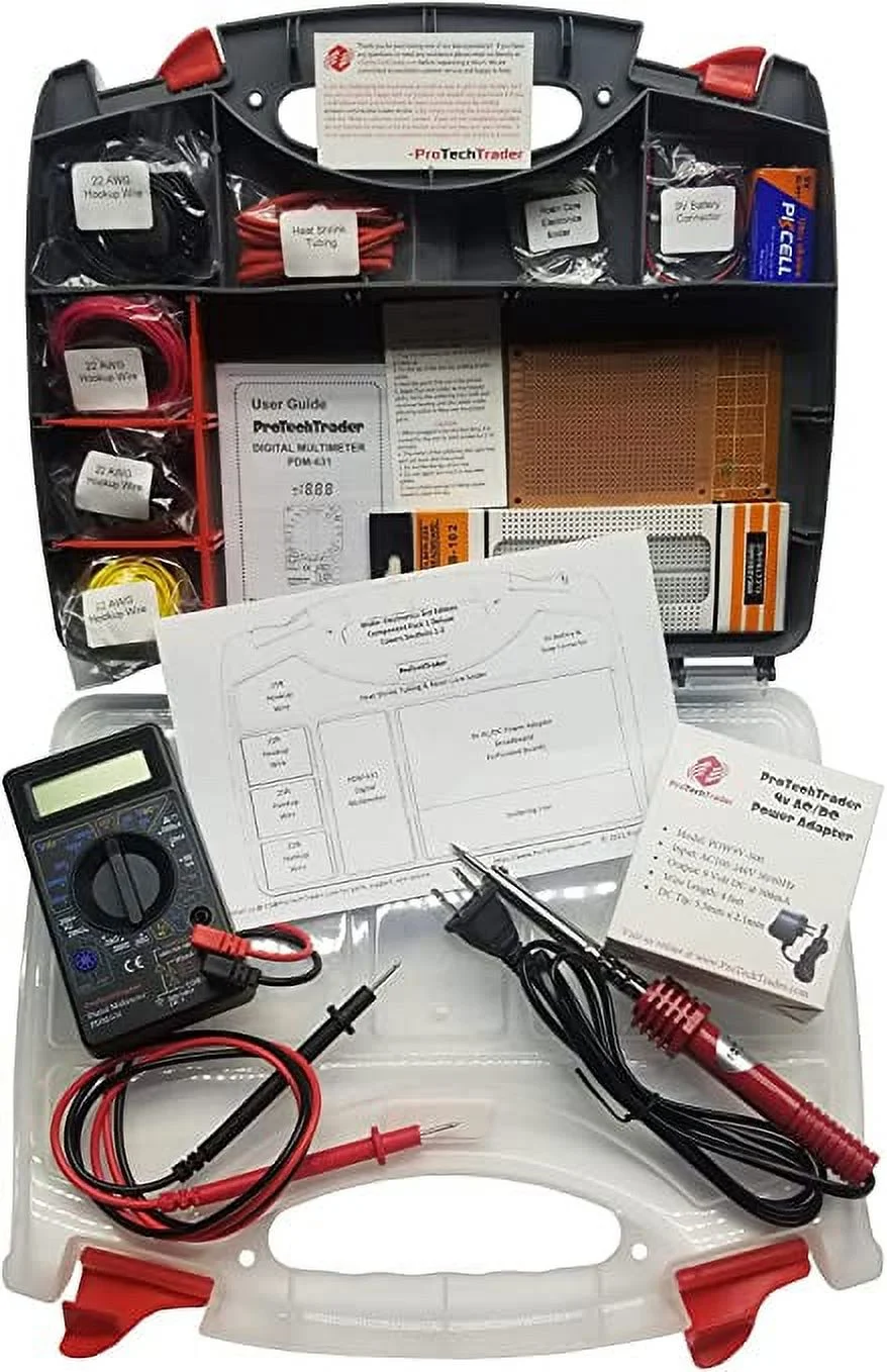 Make: Electronics 3rd Edition Kit 1 Deluxe
