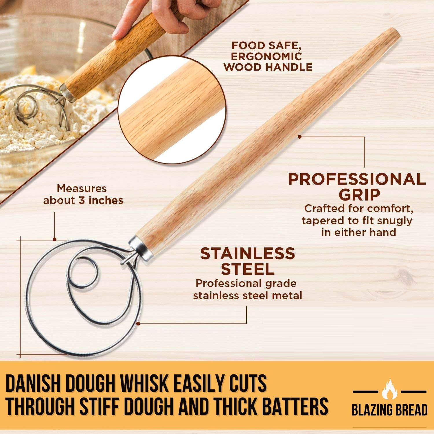 Most Complete Bread Banneton Proofing Basket Kit