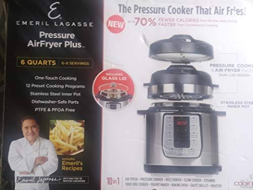 Emeril Lagasse Pressure Air Fryer Plus 6 Quart