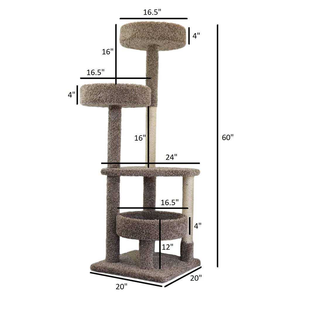 New Cat Condos Large Cat Tower - Pet Supplies online store