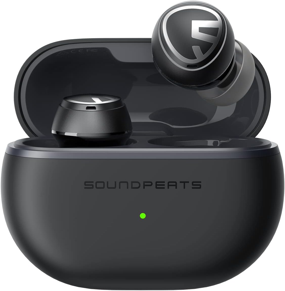 SoundPEATS Mini Pro Hybrid Active Noise Cancelling Wireless Earbuds, Bluetooth 5.2 Headphones with ANC, QCC3040, aptX Adaptive, Transparency Mode