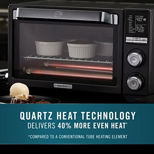 Calphalon Performance Air Fry Convection Oven, Countertop Toaster Oven, Dark Stainless Steel