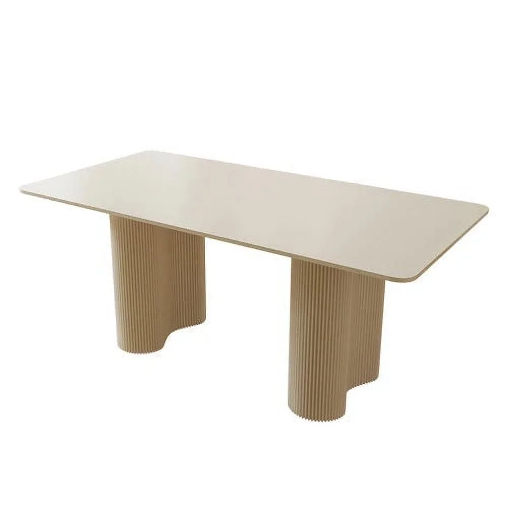 Italy Style Dining Table Living Modern Rectangle Minimalist Luxury Dining Table Kitchen Home Esstisch Garden Furniture Sets