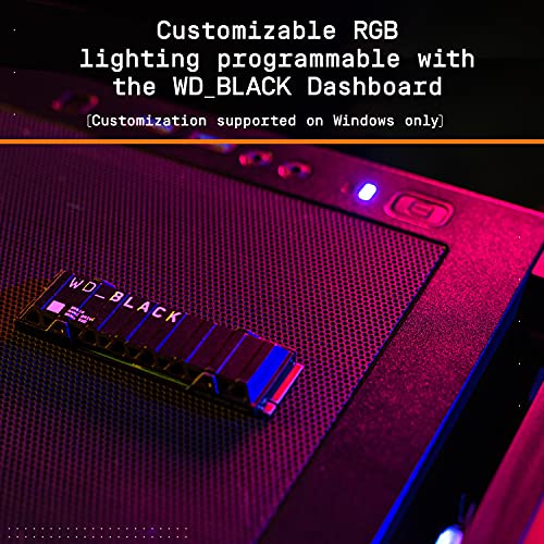 WD_BLACK 1TB SN850 NVMe Internal Gaming SSD Solid State Drive with Heatsink - Works with PlayStation 5, Gen4 PCIe, M.2 2280, Up to 7,000 MB/s