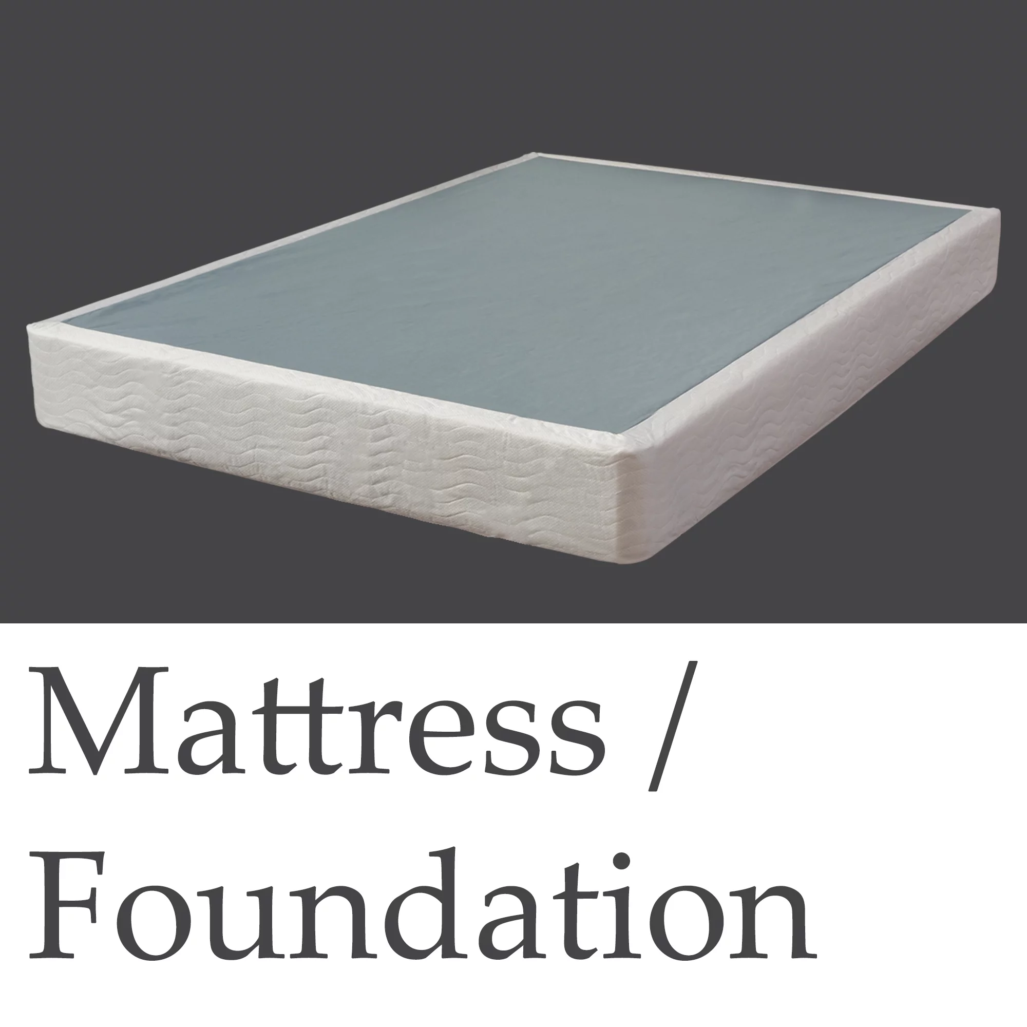 Continental Sleep, 5" Wood Box Spring for Mattress Support with Simple Assembly, Full