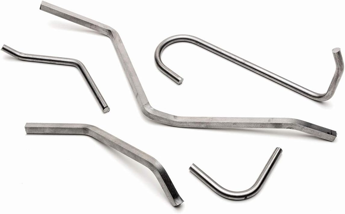 Eastwood Rod Forming Tool Steel Construction Bend Mild Stainless Steel Aluminum Rod For Round Flat Square Stock Pack of 2