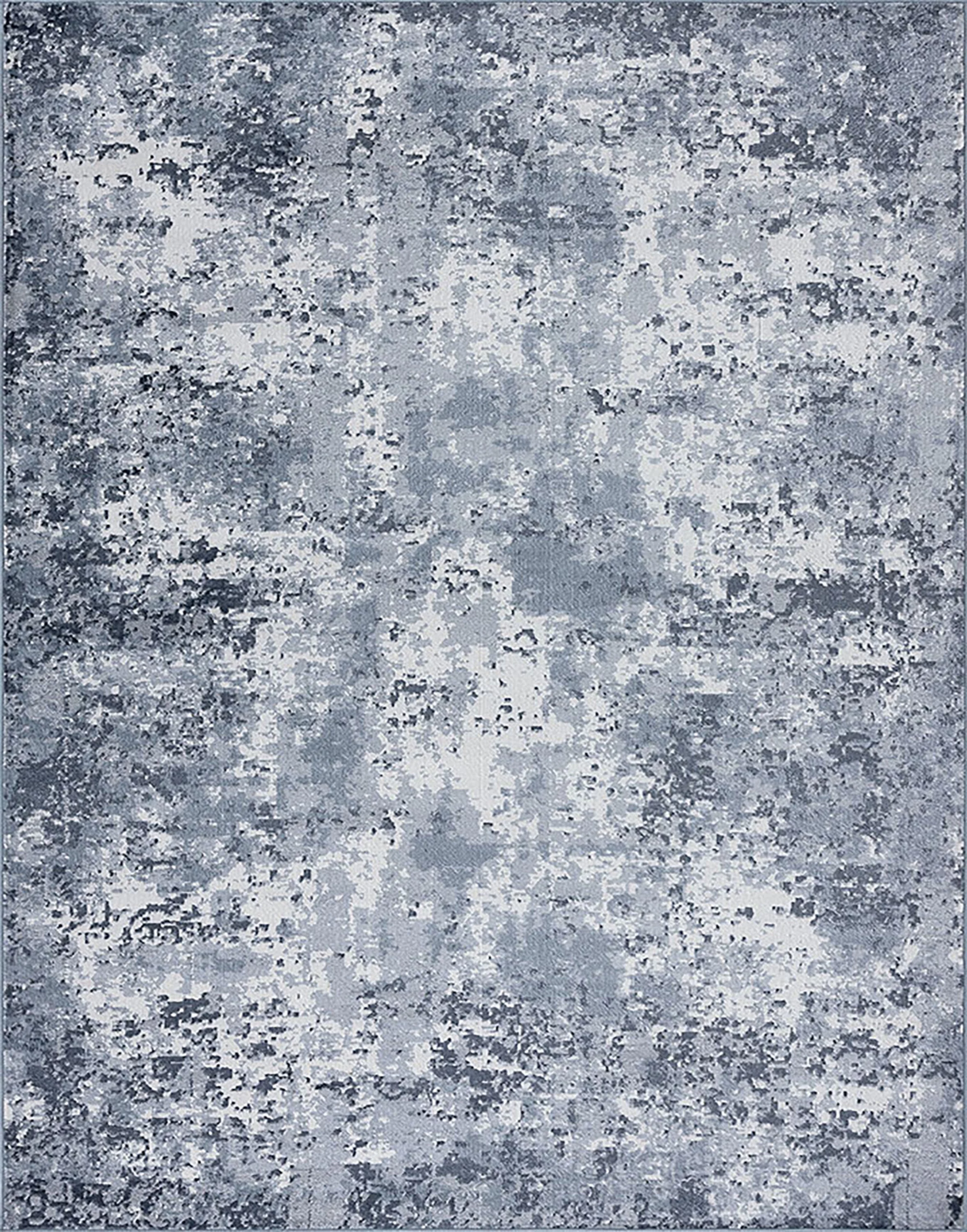 8x10 Modern Gray Large Area Rugs for Living Room | Bedroom Rug | Dining Room Rug | Indoor Entry or Entryway Rug | Kitchen Rug | Alfombras para Salas