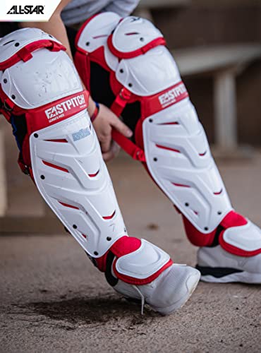 All-Star Catcher’s Gear Kit – Includes Helmet, Chest Protector & Leg Guards – Lightweight, Durable Baseball Protective Set, Meets NOCSAE