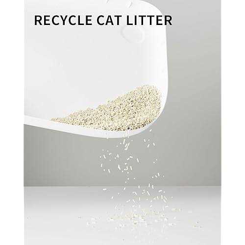 PETKIT Cat Litter Ramp for All PETKIT Self-Cleaning Cat Litter Boxes, Double Layered Litter Trapper, Easy Clean Cat Litter Step and Stair