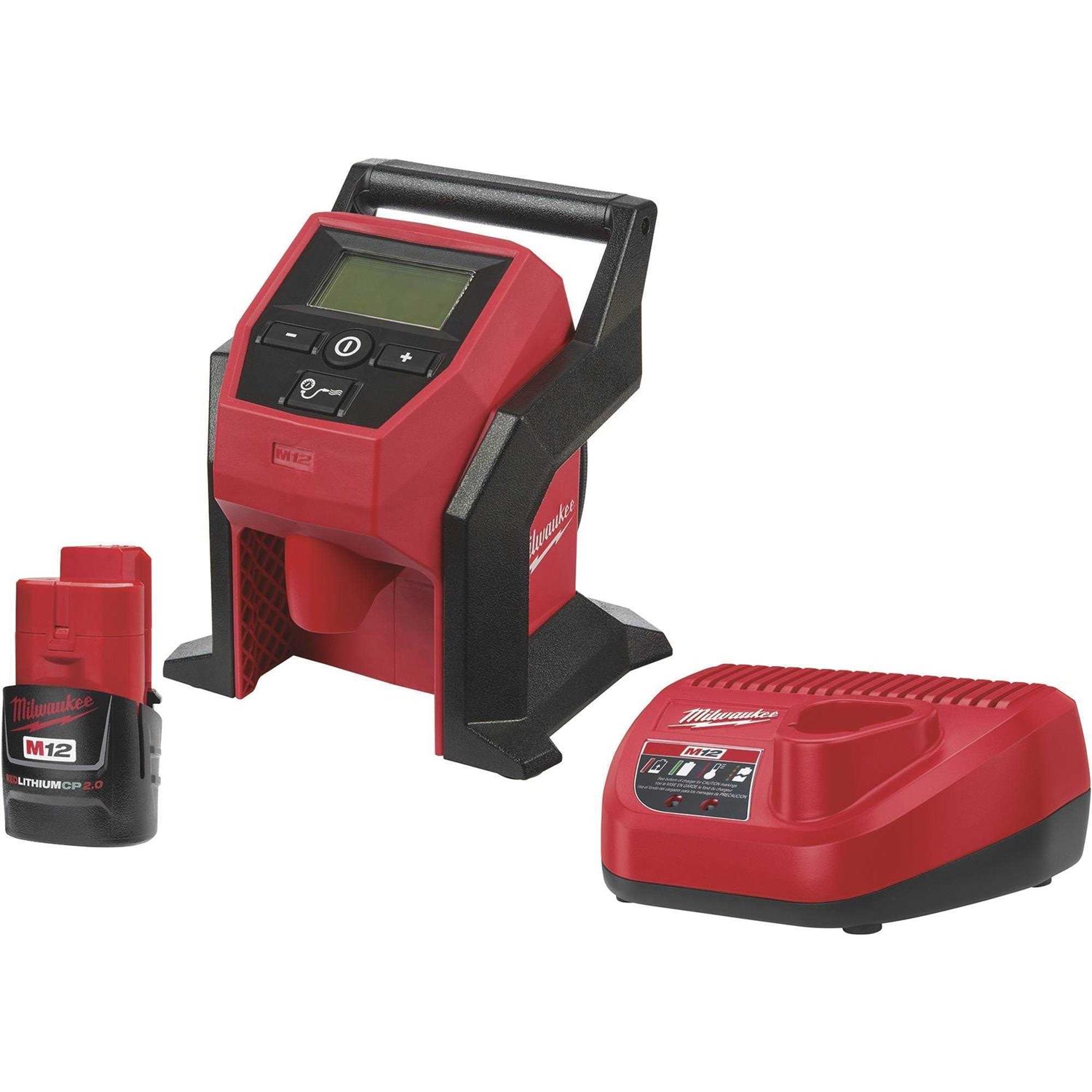 Milwaukee M12 Compact Inflator 2475-20 - Sports Supplies Online Store
