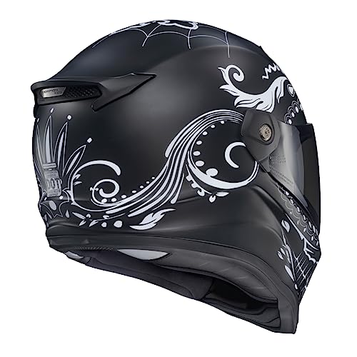 ScorpionEXO Covert FX Full Face Adult Motorcycle Helmet Street Fighter Style with Bluetooth Ready Speaker Pockets DOT ECE 22.06 Approved Unisex