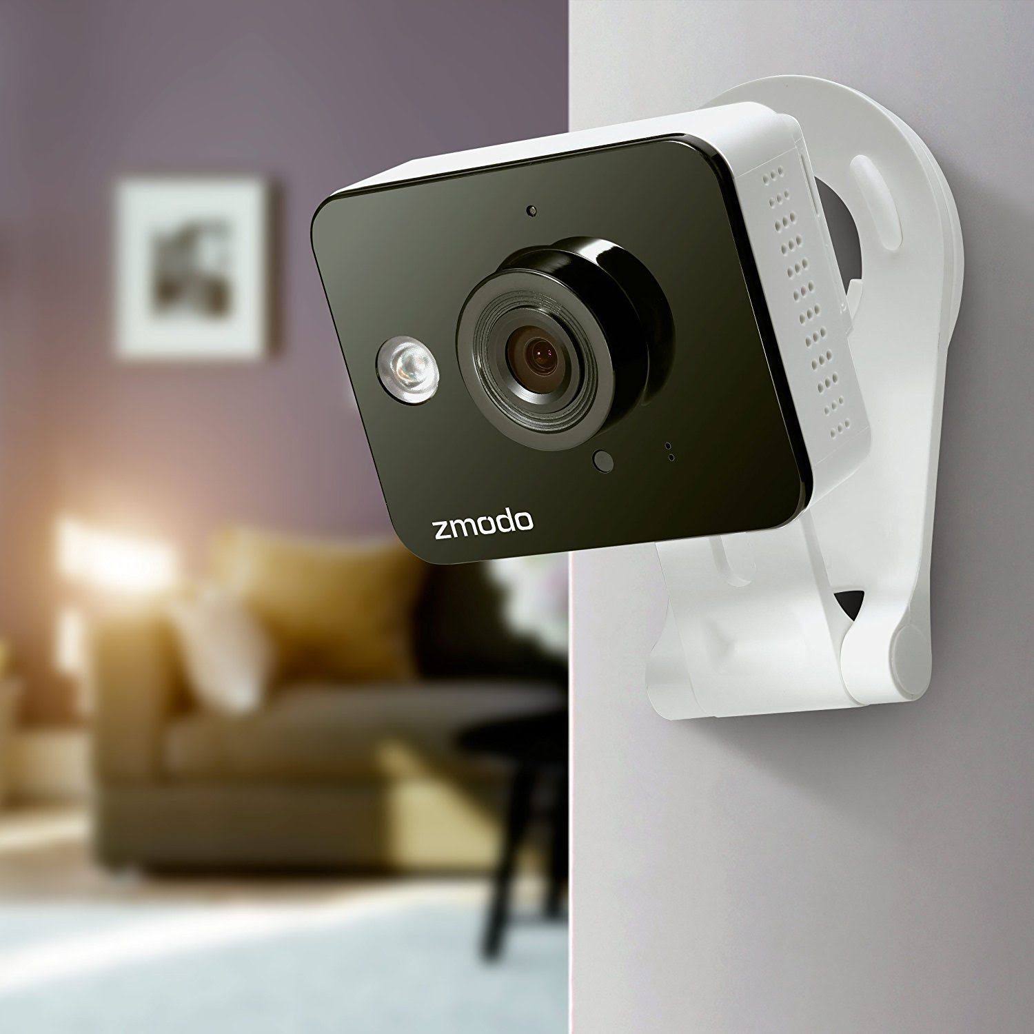 Zmodo 720p HD WiFi Wireless Home Security Camera System Two-Way Audio Night Visi