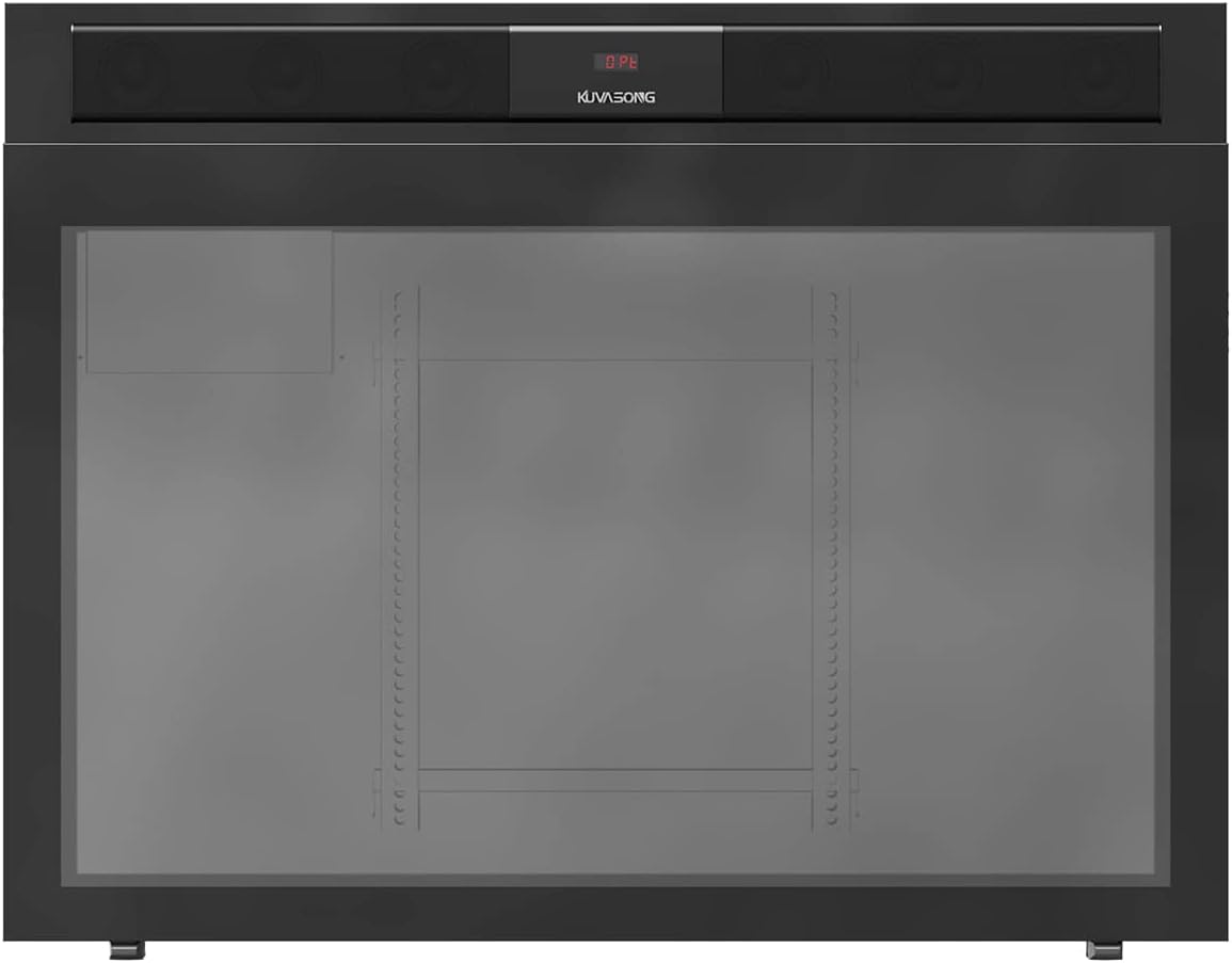 KUVASONG Waterproof Outdoor TV Enclosure with 80W Built-in Soundbar, Waterproof Outdoor TV Cabinet