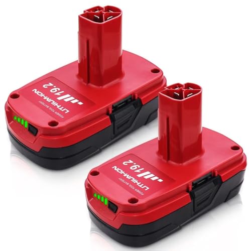 2 Packs 3.0Ah Diehard 19.2V C3 Battery Replacement for Craftsman 19.2 Volt Battery Li-ion Compatible with Craftsman 315.pp2011 315.pp2020 315.113753
