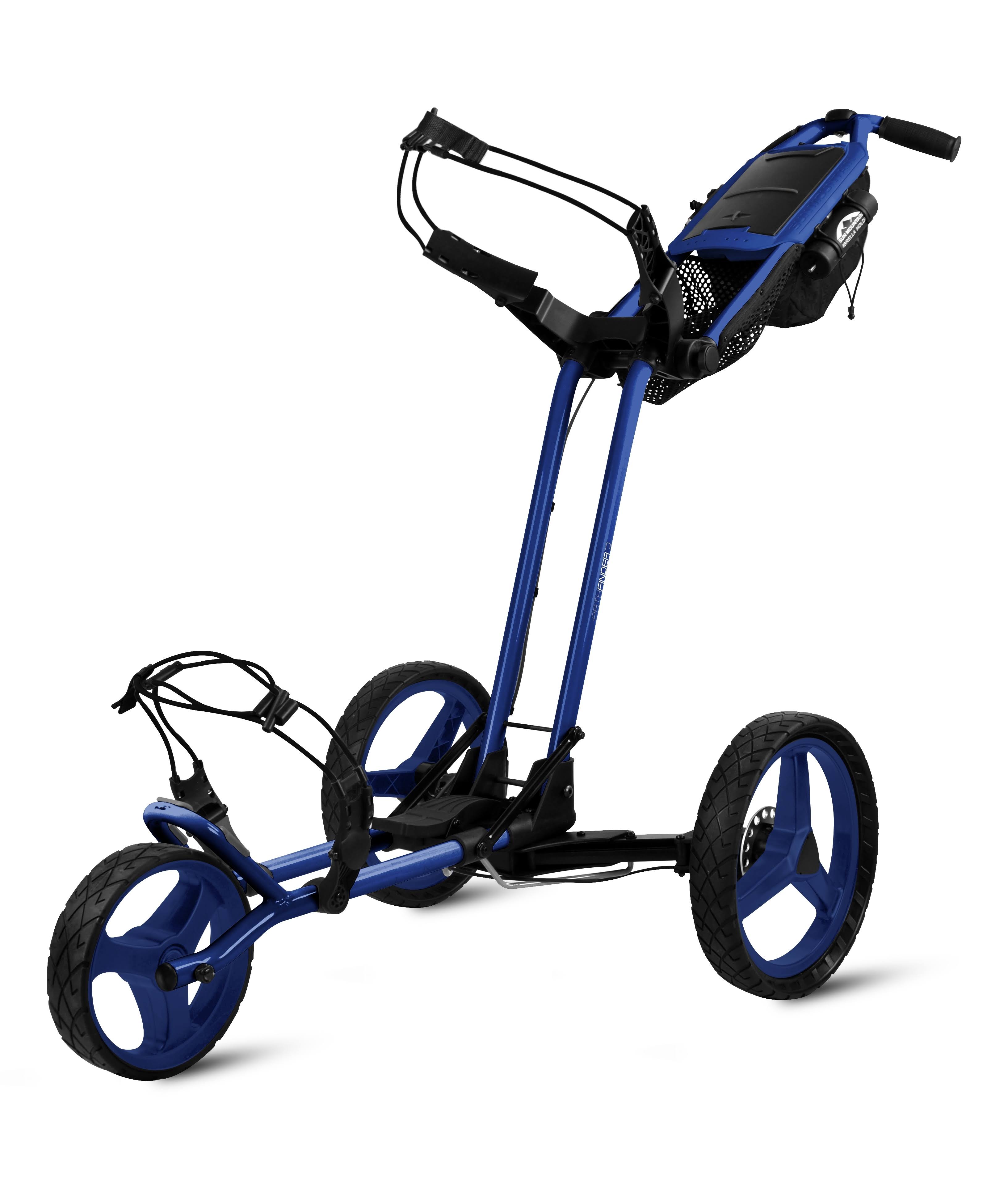 Sun Mountain Pathfinder 3 Push Cart - Big Sky Blue