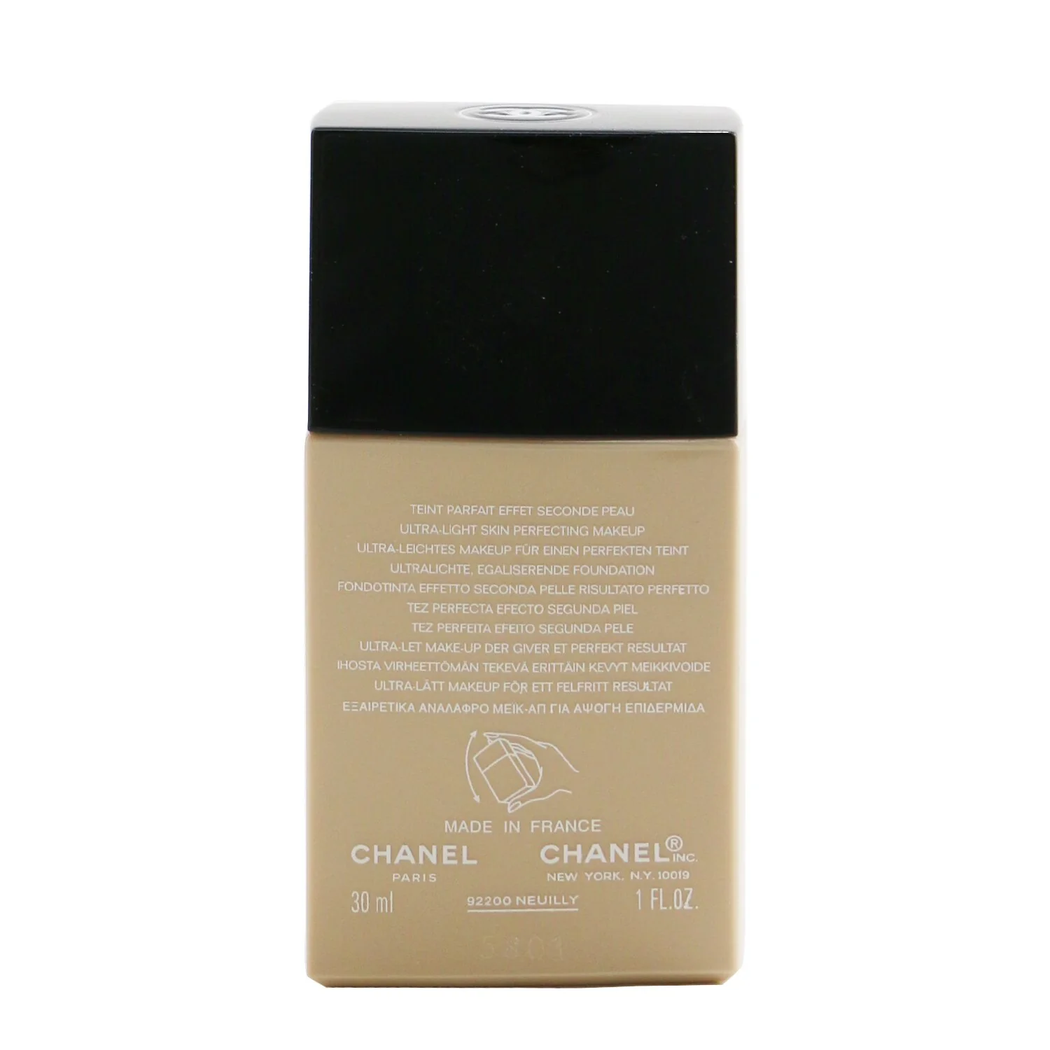 Chanel Vitalumiere Aqua Ultra Light Skin Perfecting Make Up SPF15 - # 50 Beige  30ml/1oz