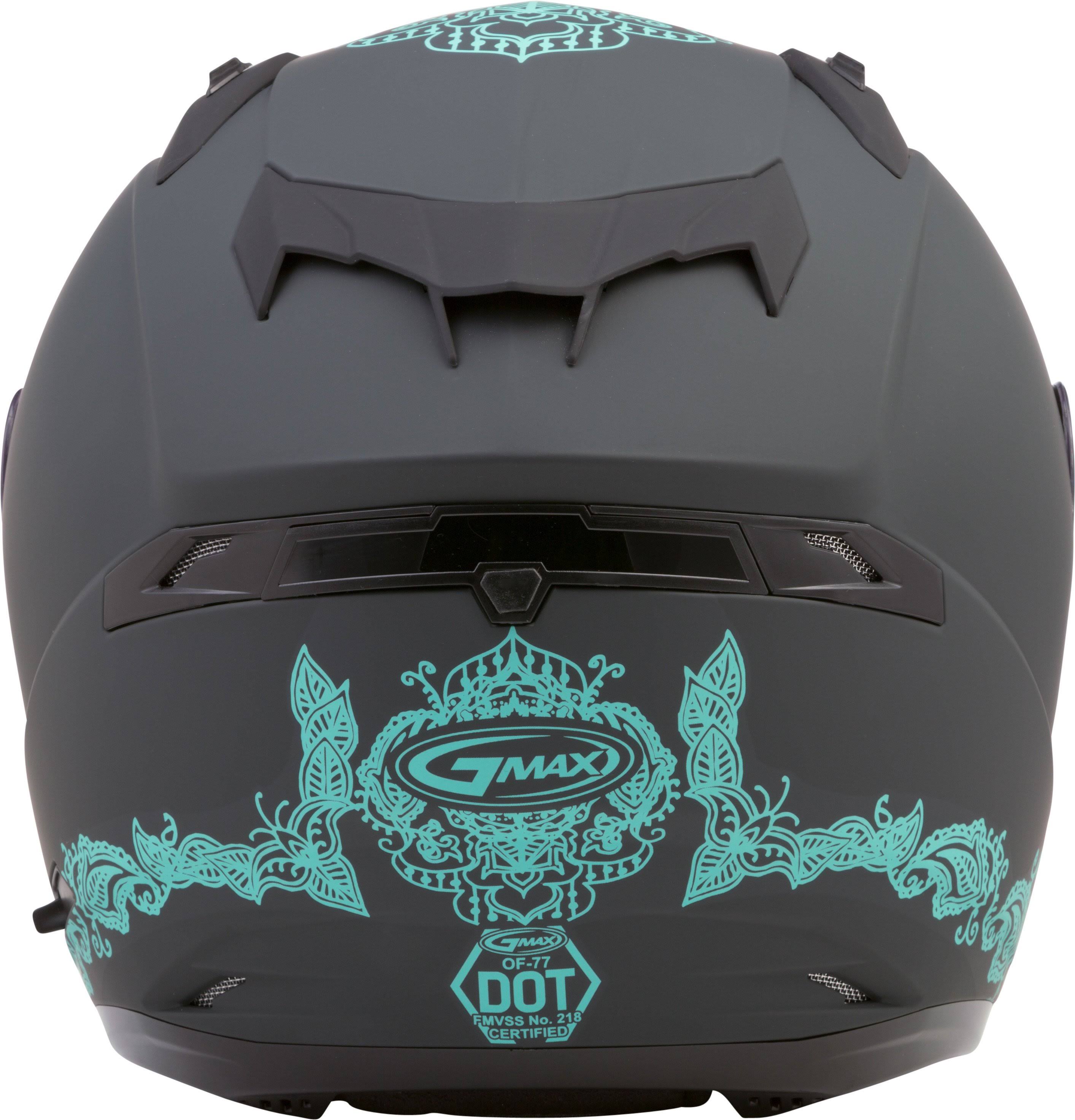 GMAX OF-77 Open-Face Eternal Helmet Black/Pink