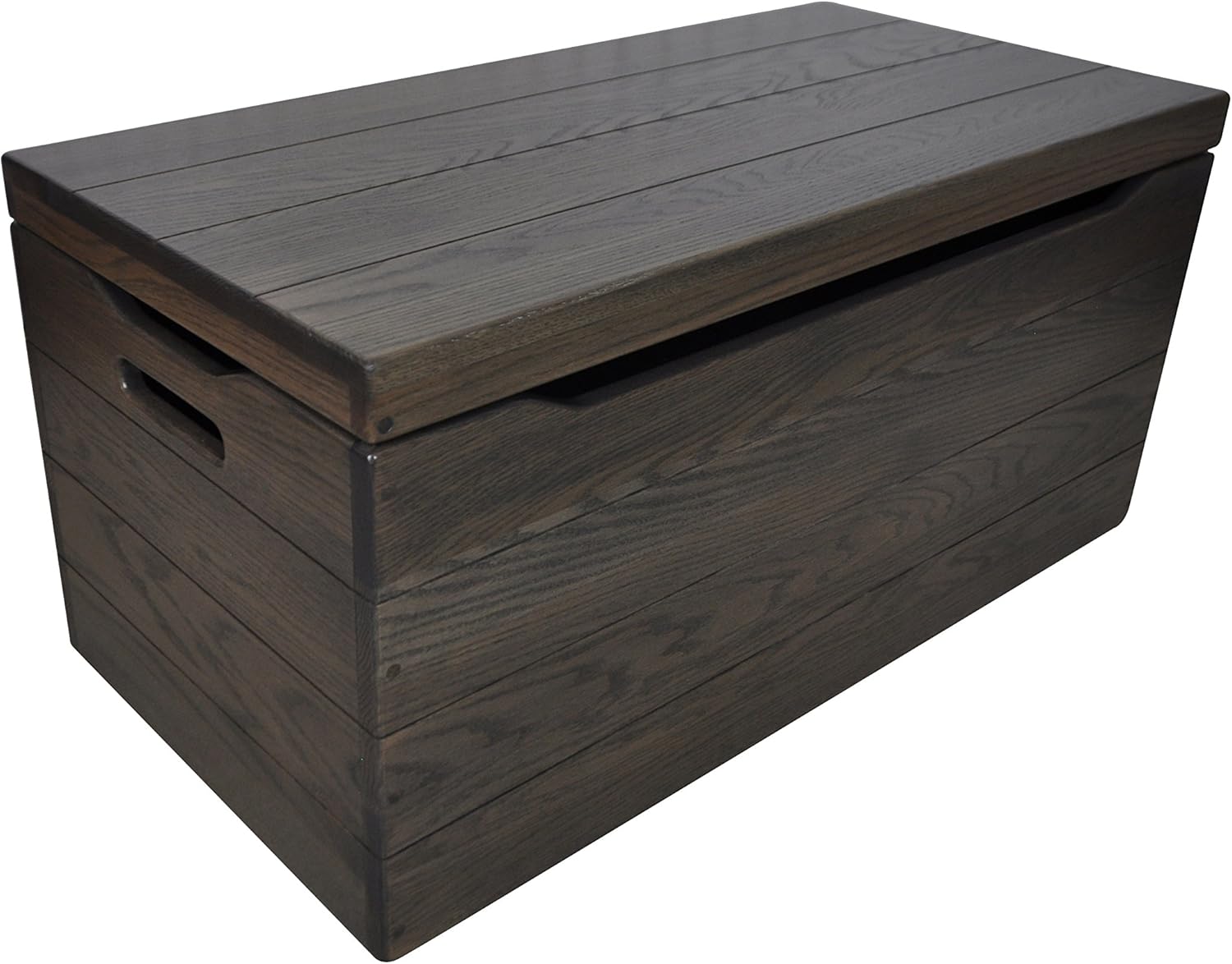 30” Wooden Storage Chest – Handmade Amish Hope Chest – Storage Trunk w/Anti-Slam Hinges – Solid Wooden Chest w/Handles – Clothing