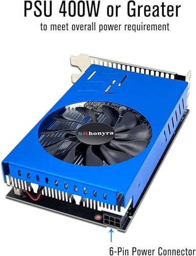 GTX 750 Ti 4GB Graphics Card GDDR5 Dual Slot 4HDMI Monitor Video Card 128-Bit PCIe Bus Powered