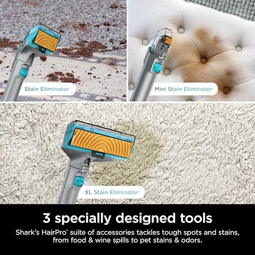 Shark StainStriker Portable Carpet Upholstery & Area Rug Cleaner, Bonus XL Tool & Full-Size Cleaning Solution, Stain & Odor Remover
