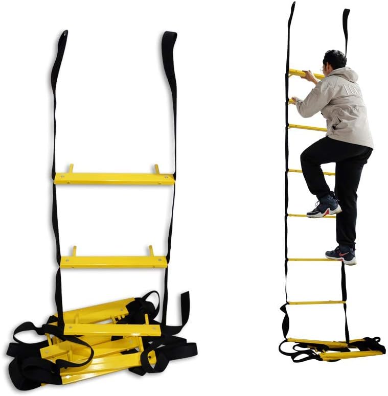Fire Escape Ladder 3 Story | Rope Ladder Fire Escape for Homes 3rd Floor | Portable