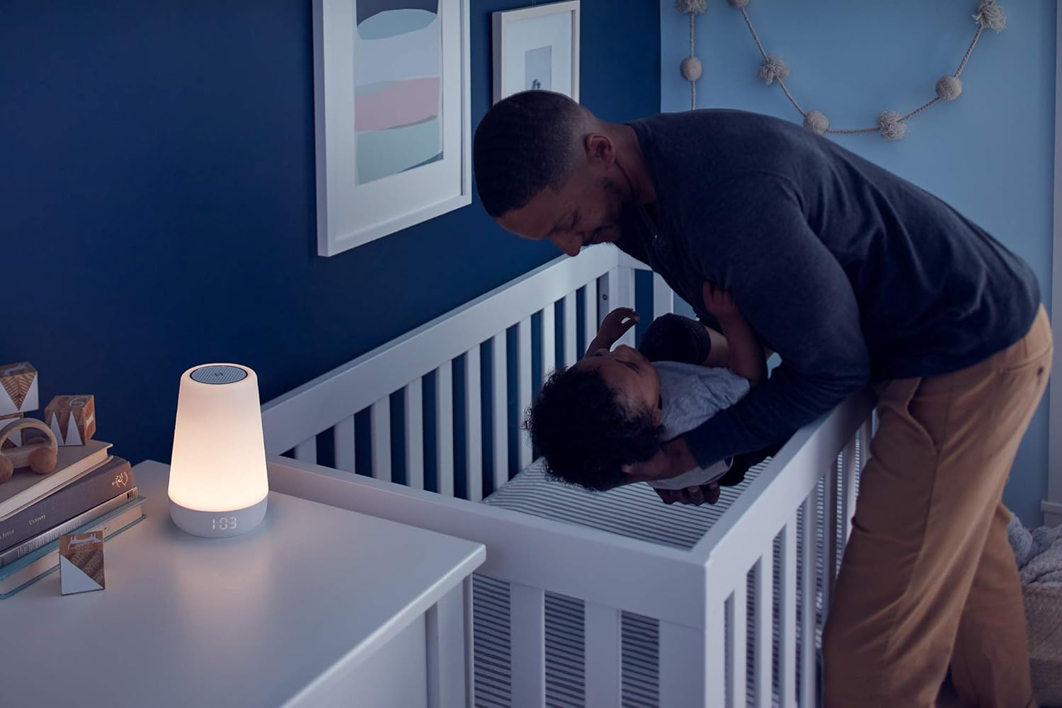 Hatch Rest+ Baby Sound Machine, Night Light, Time-to-Rise Plus Audio Monitor, White Noise Soother, Toddler Sleep Trainer, Kids Alarm Clock, Nightlight