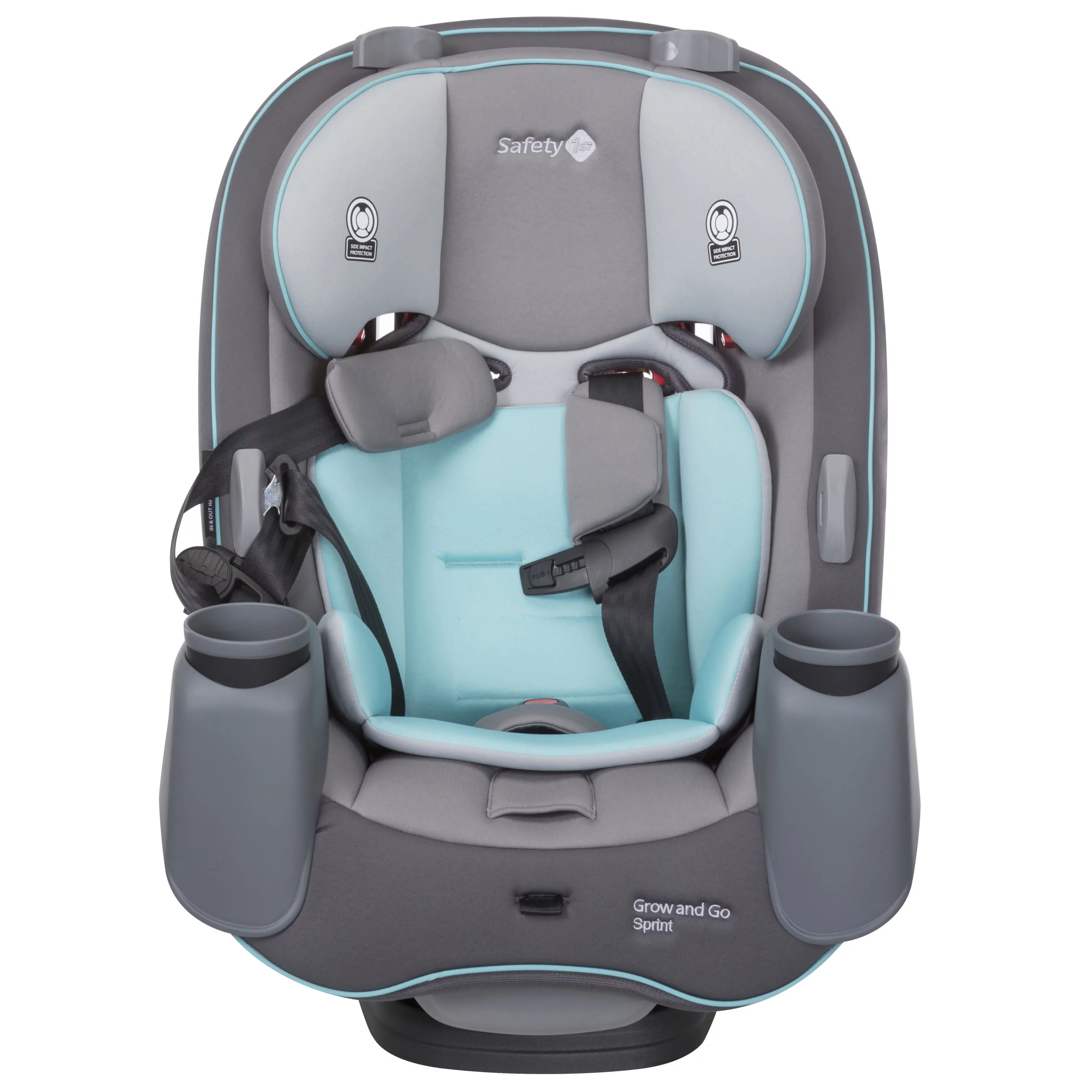 Safety 1st Grow and Go Sprint All-in-1 Convertible Car Seat, Silver Lake