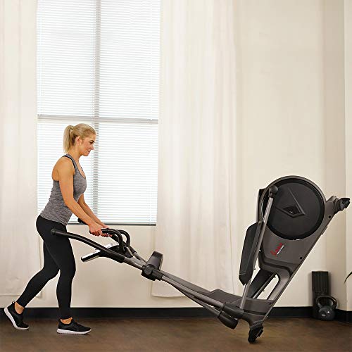 Sunny Health & Fitness Programmable 16 Electro-Magnetic Elliptical Cross Trainer Exercise Machine