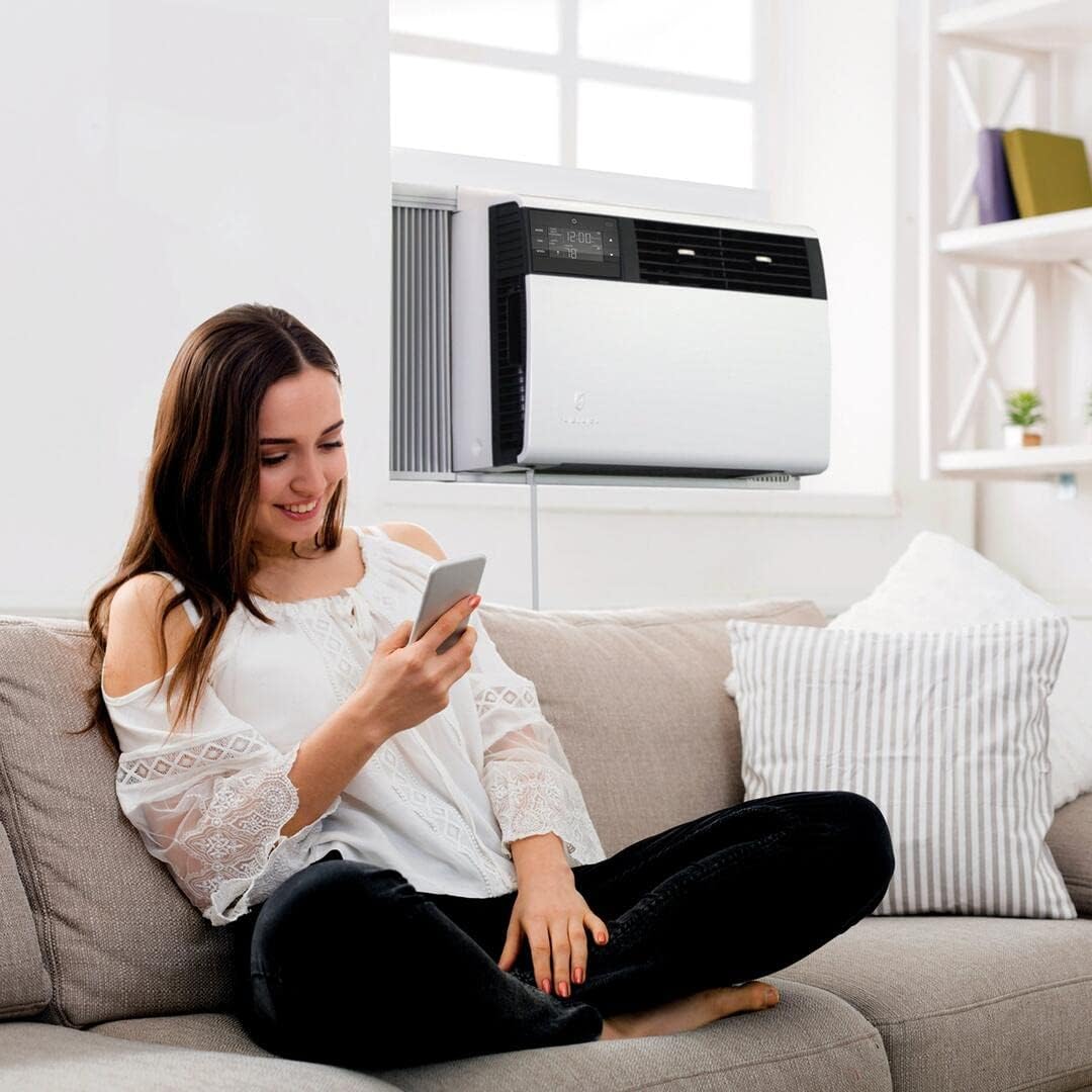 Friedrich KCS16A30A Kuhl Series Smart Window or Wall Air Conditioner with 15700 Cooling BTU, 700 sq. ft. Cooling Area, 4 Cooling Speed